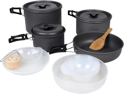 DPCR 15-Piece ADV Cookware Kit Camp Cauldron