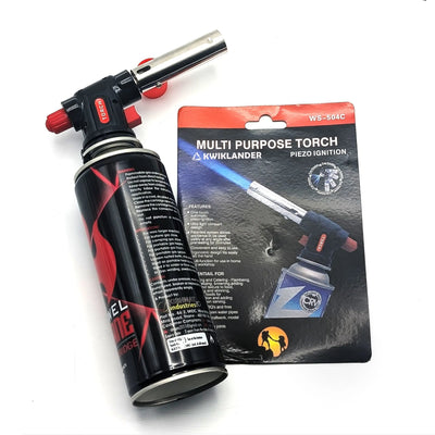 Kwiklander Flame Torch | Butane Fire Starter for BBQ and Campfire | ADV TRIBE
