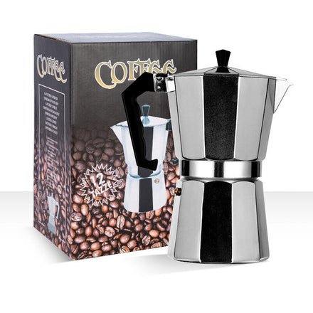 Classic Moka Pot | 6-Cup Espresso Maker | ADV TRIBE