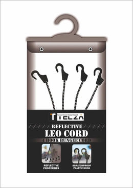 Motorcycle Bungee Cord | Reflective 4 Hook | ADV TRIBE