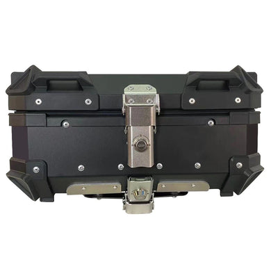 Asiatic 22L Aluminium Top Box Black - Motorcycle Luggage