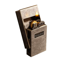 Vintage IronFlame Lighter | Rugged Metal | ADV TRIBE