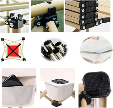 Aluminum Roll-Up Table Set | Heavy Duty | ADV TRIBE