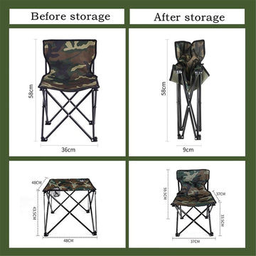 Folding Camping Table Chairs