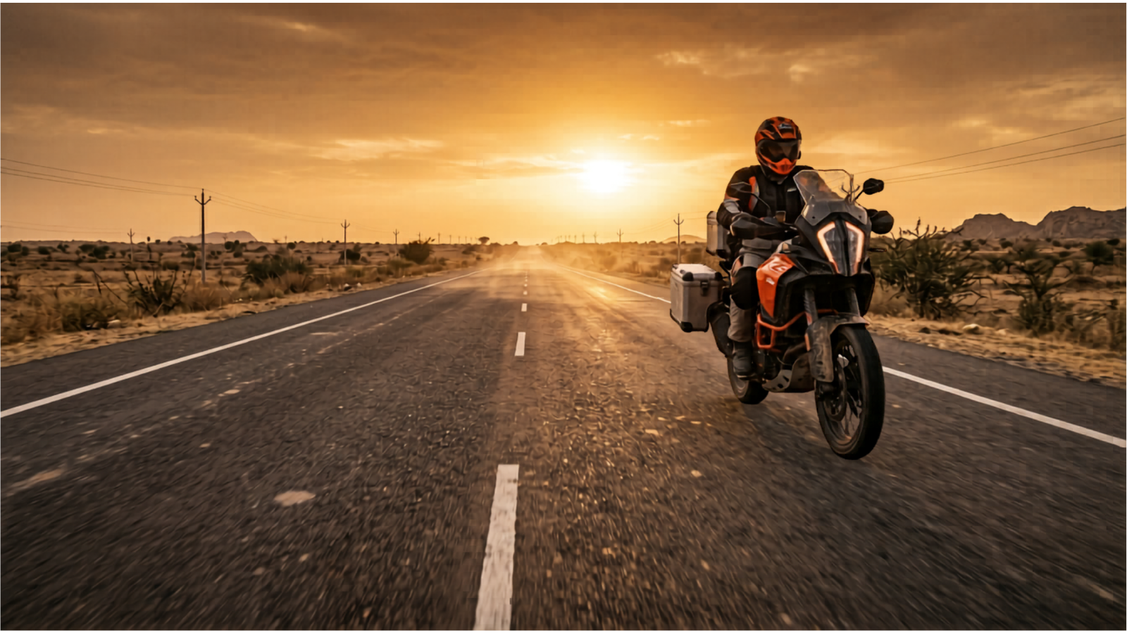 98 Fahren riding gear in use