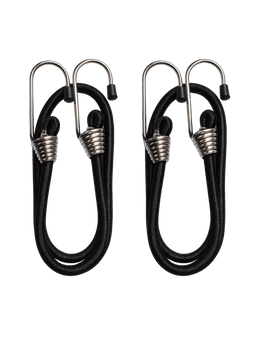 TECZA Bungee Cord – 30 Inch, Pack of 2 (Non-Reflective)