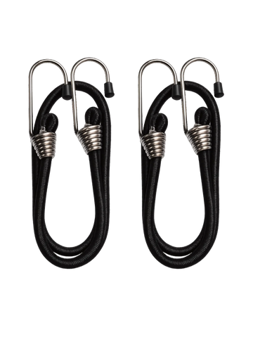 TECZA Bungee Cord – 30 Inch, Pack of 2 (Non-Reflective)