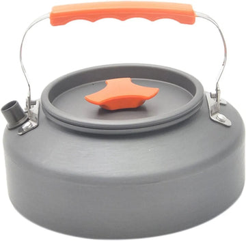 DPCR 0.8L Hard-Anodized Aluminum Camping Kettle – Ultra-Light Moto-Camping Water Pot