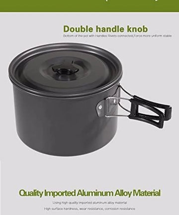 DPCR 9-Piece Lightweight ADV Camping Mess Kit