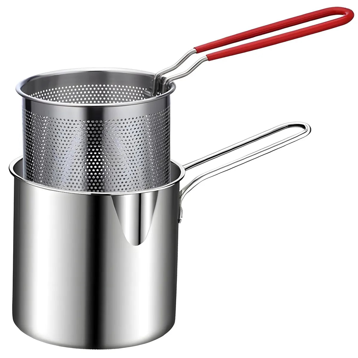DPCR Stainless Steel Moto-Camp Frying Strainer