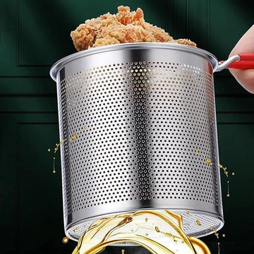 DPCR Stainless Steel Moto-Camp Frying Strainer