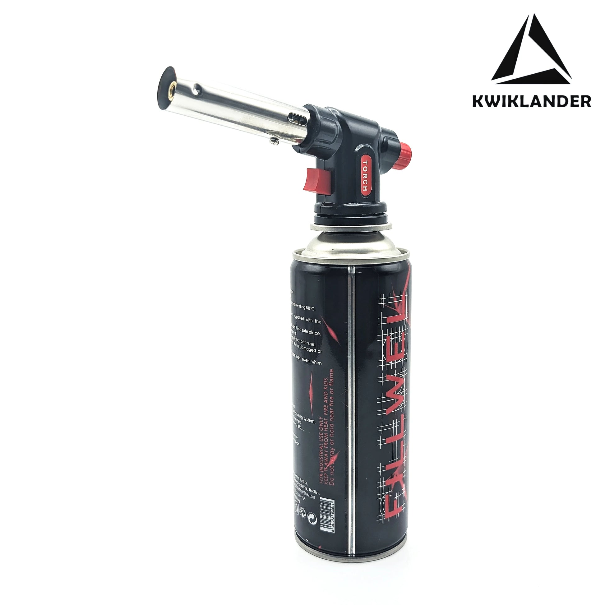 Kwiklander Flame Torch | Butane Fire Starter for BBQ and Campfire | ADV TRIBE