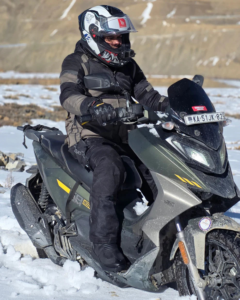 HanLeh Tourer motorcycle touring boot