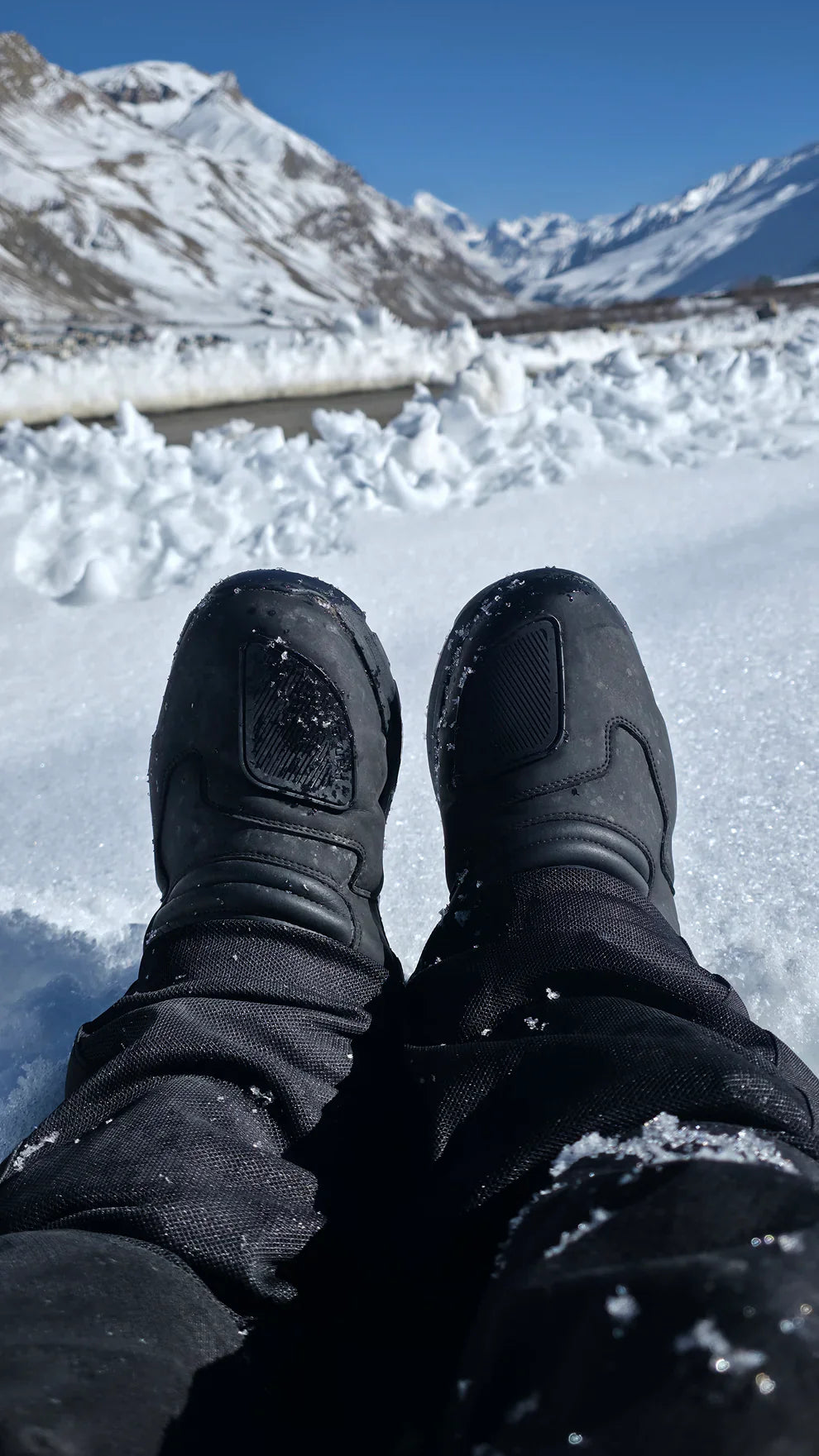 HanLeh Tourer motorcycle touring boot