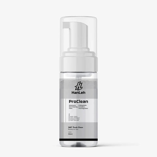 HanLeh ProClean - Motorcycle Boot & Shoe Foam Cleaner