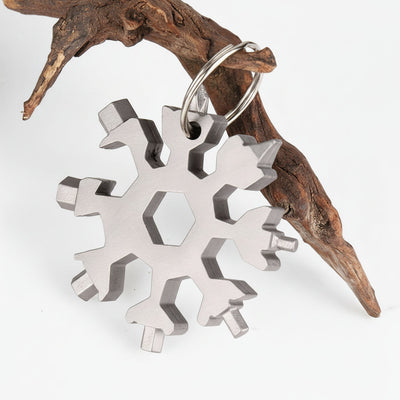 Snowflake Multitool | 18-in-1 Keychain | ADV TRIBE