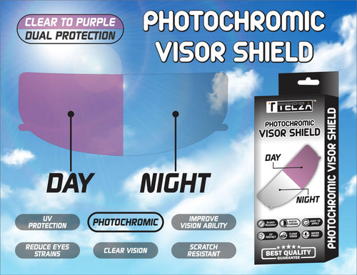 Tecza Photochromic Visor Shield for Motorcycle Helmets | ADV TRIBE
