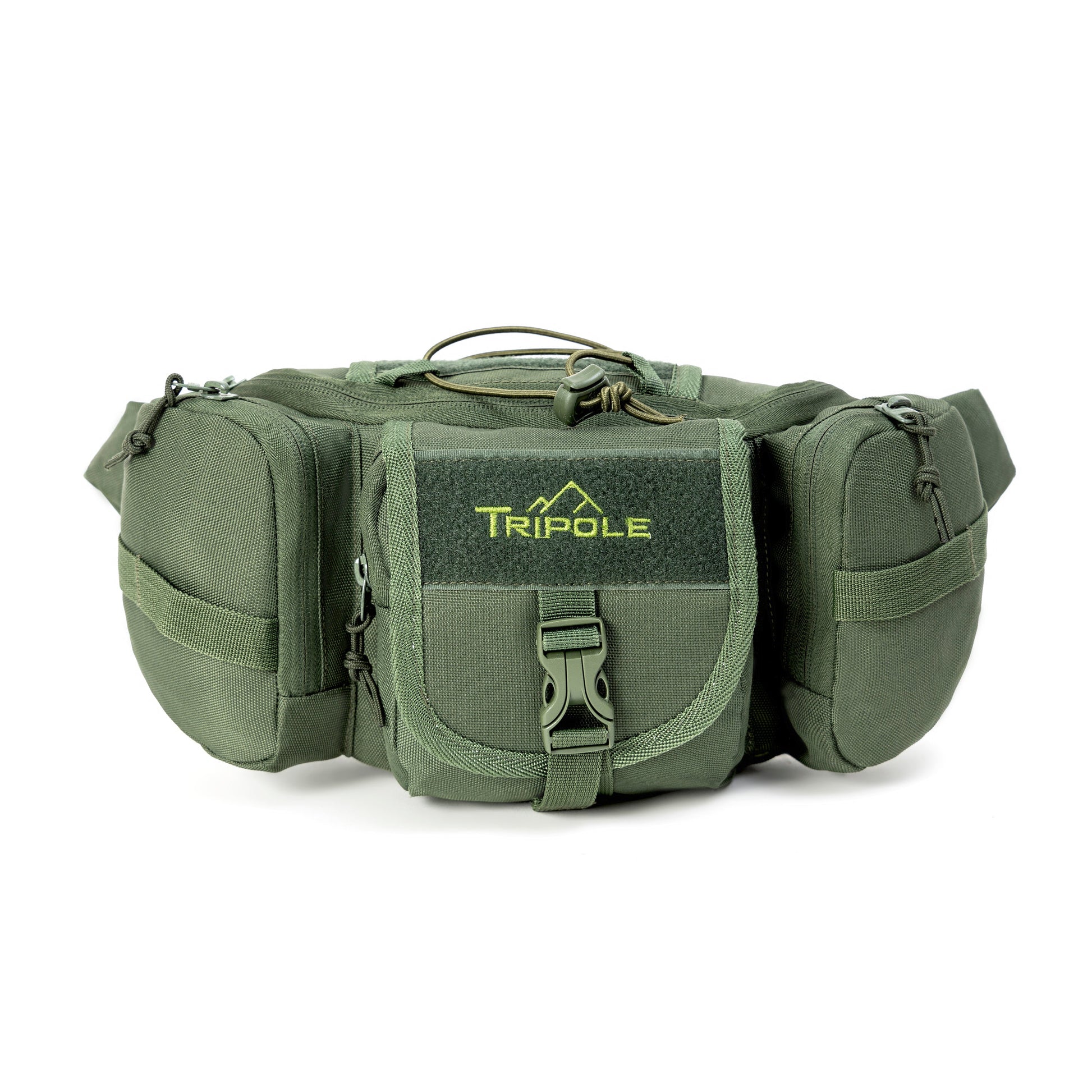 Tripole Tactical Waist Pack Army Green Front