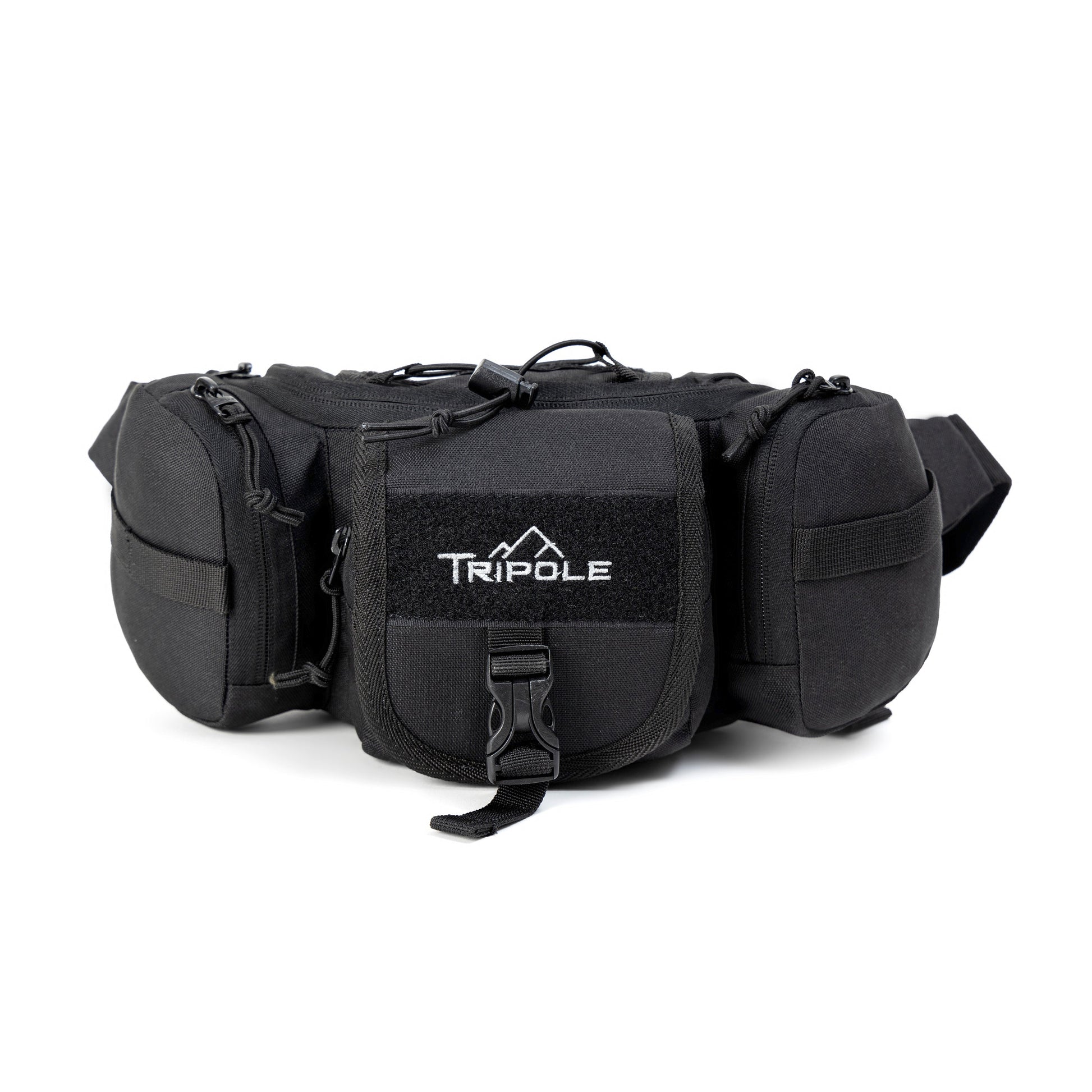 Tripole Tactical Waist Pack Black Front