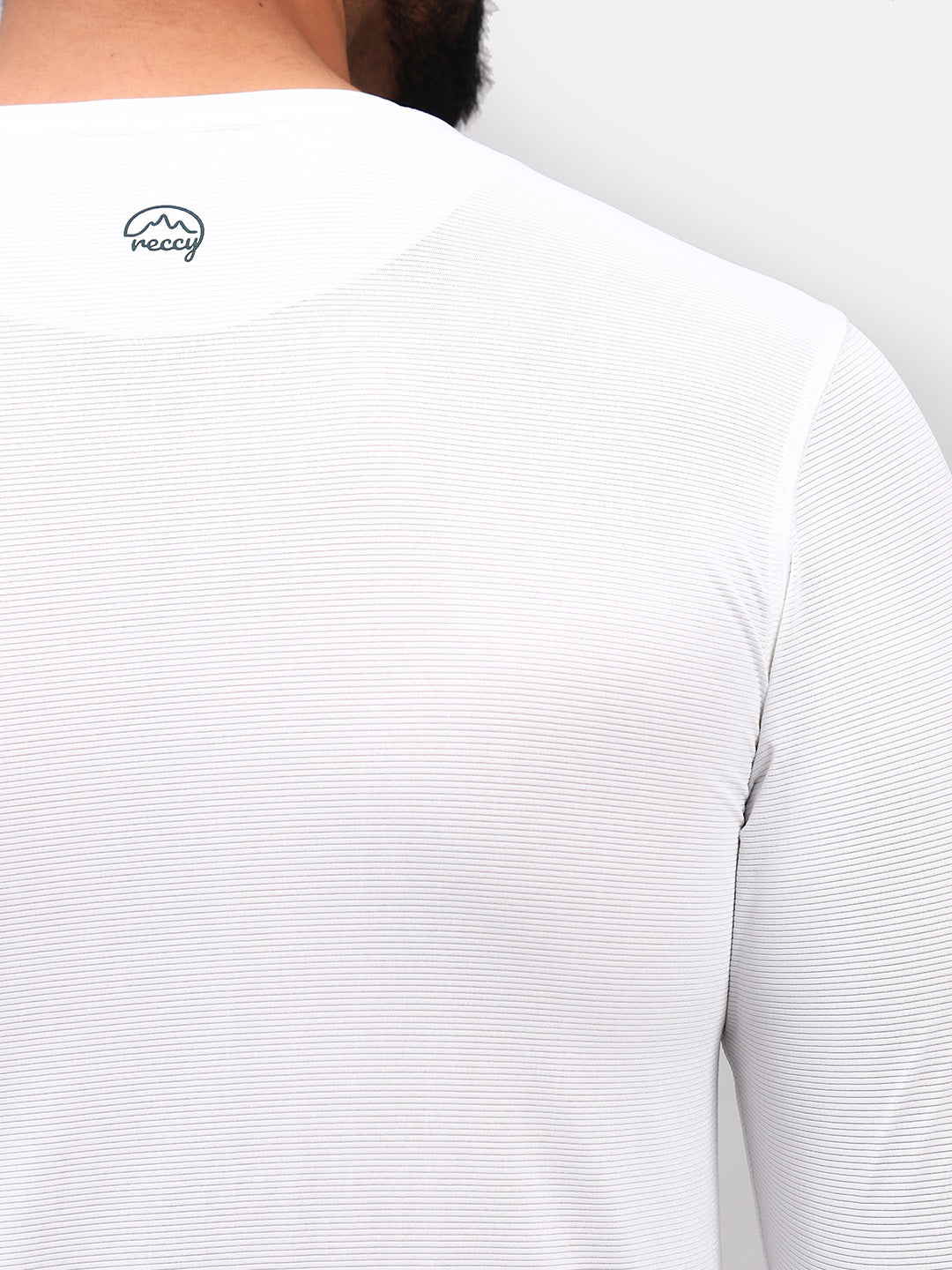 Ultralight Active Long Sleeve T-Shirt in White, view 5