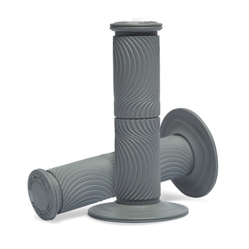 Cobra II Universal Motorcycle Handlebar Grips - Grey