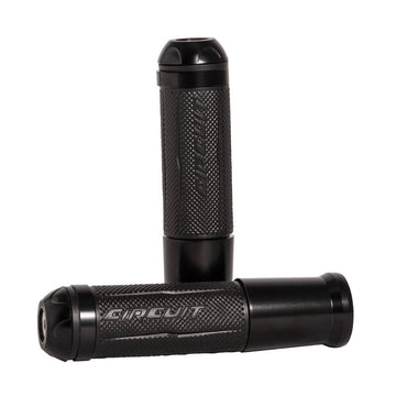 Silverstone Universal Motorcycle Handlebar Grips - Black