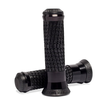 Storm Universal Motorcycle Handlebar Grips - Black