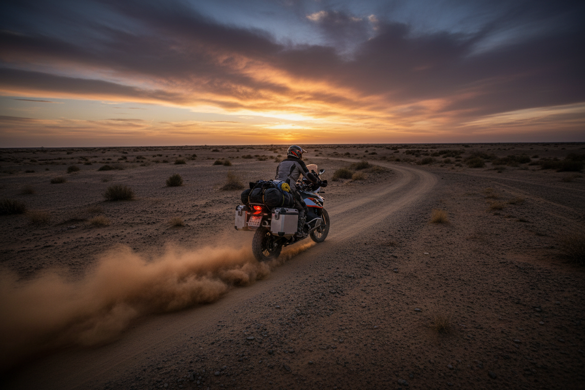 Overlanding gear for riders