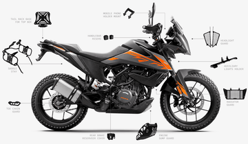 Accessories for KTM 390 Adventure by ADV TRIBE