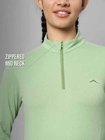 Reccy Women's Qzip Flex Tee