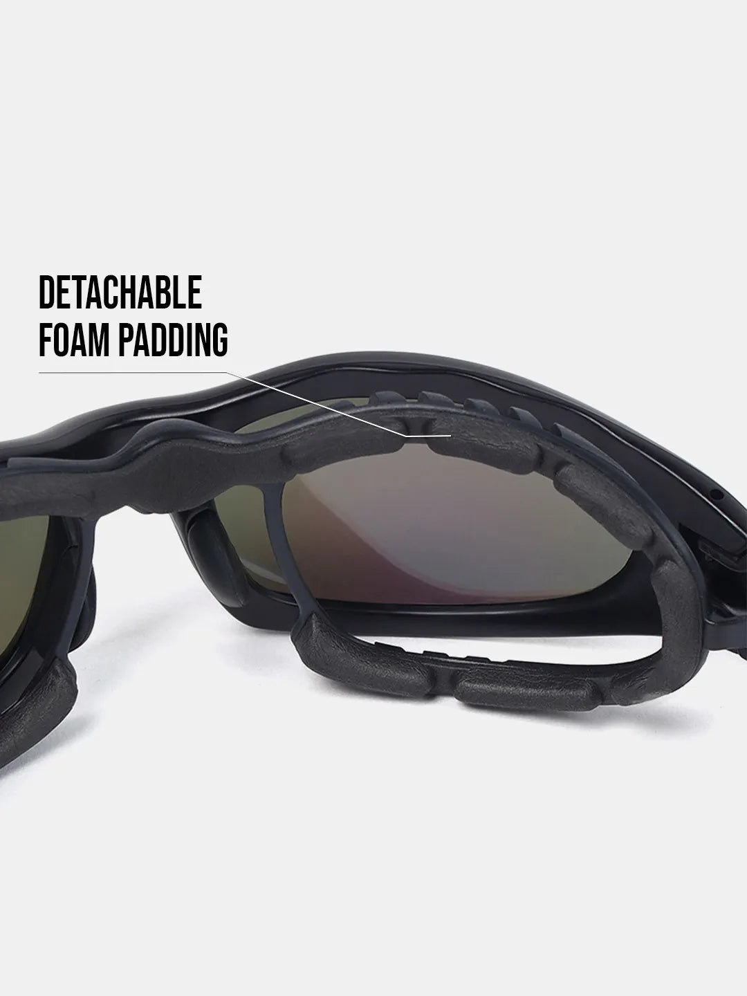 Reccy SummitShield Sunglasses Blue Revo, feature detail