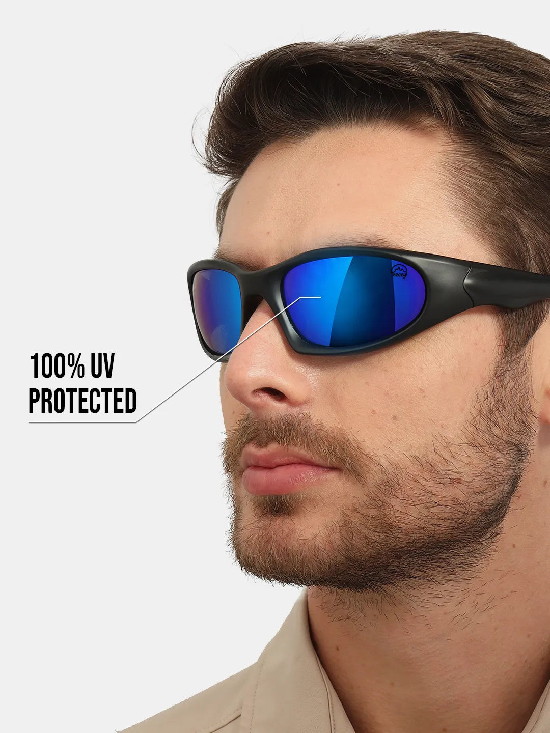 Reccy SummitShield Sunglasses Blue Revo, product detail