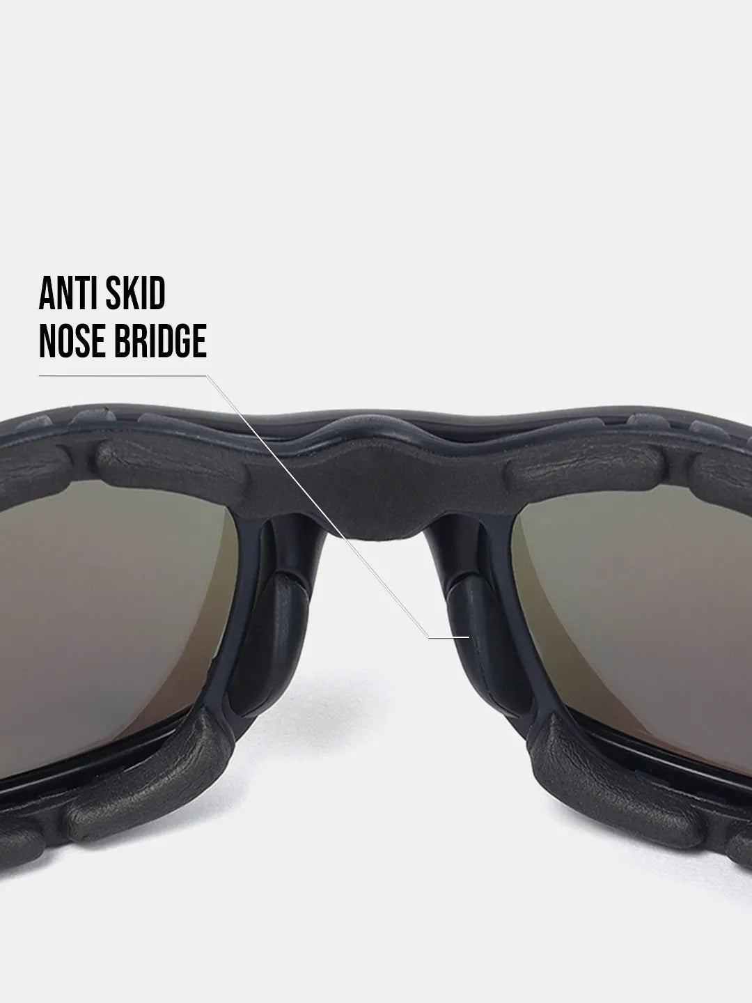Reccy SummitShield Sunglasses Green Revo, feature detail