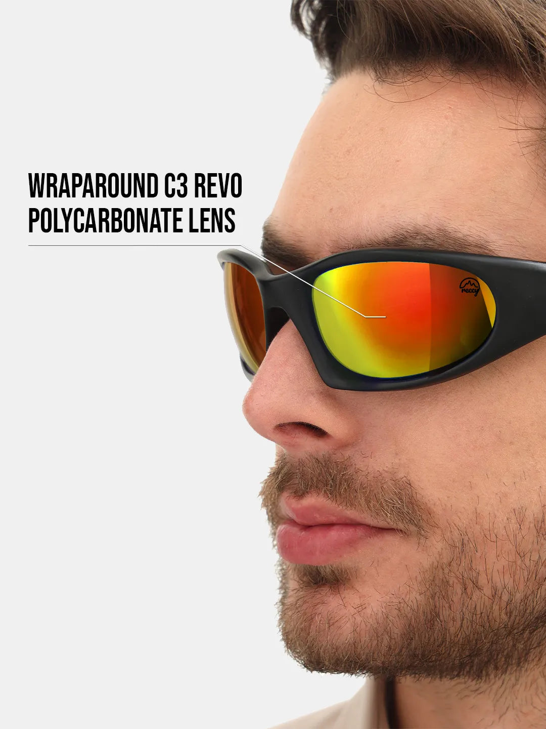 Reccy SummitShield Sunglasses Red Revo, product detail
