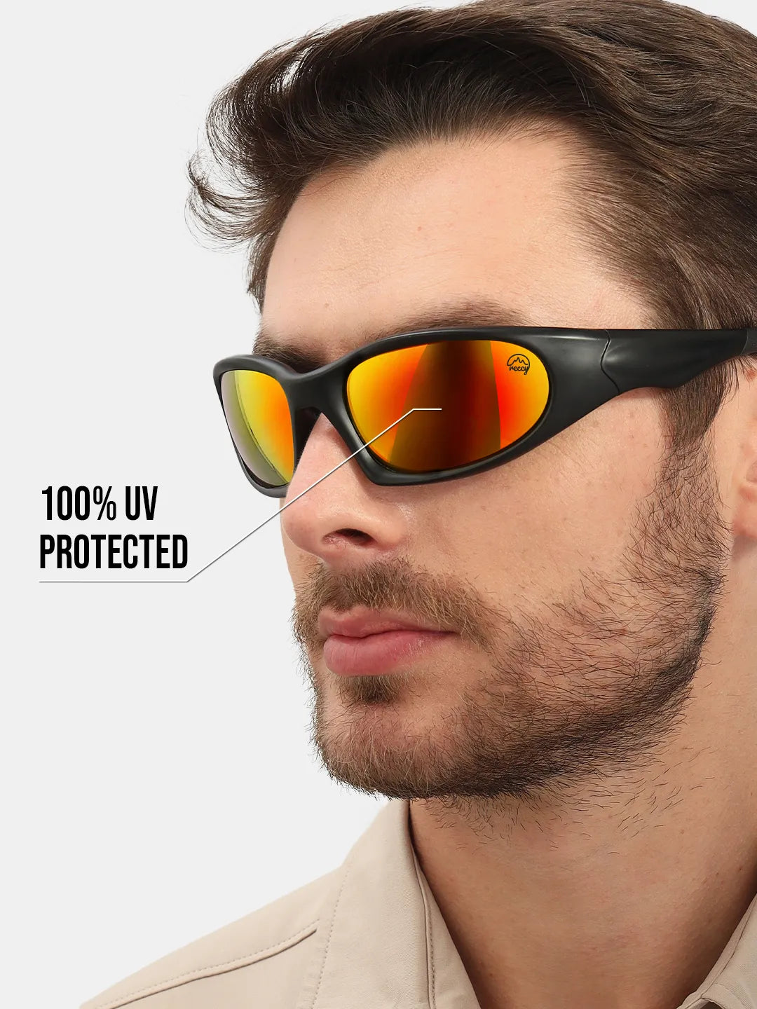 Reccy SummitShield Sunglasses Red Revo, product detail