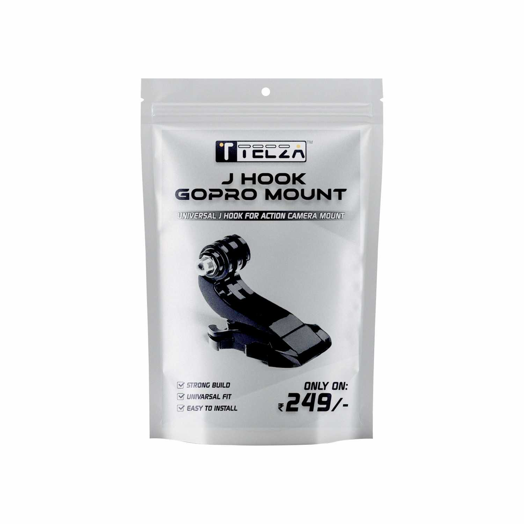 TECZA J-Hook GoPro Mount retail packaging