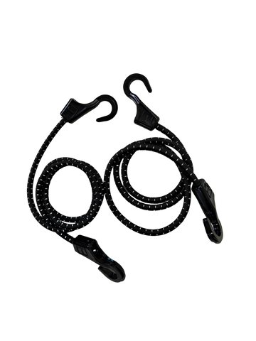 TECZA Reflective Bungee Cord – Pair of 2