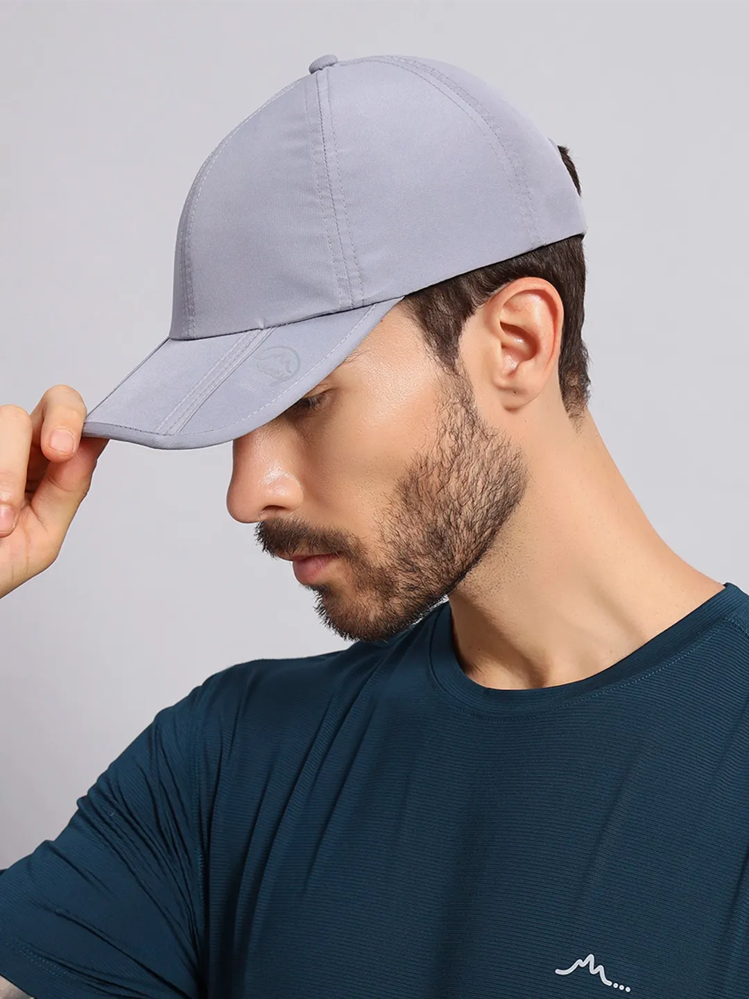 Reccy TrailTuck Cap Light Gray, side view