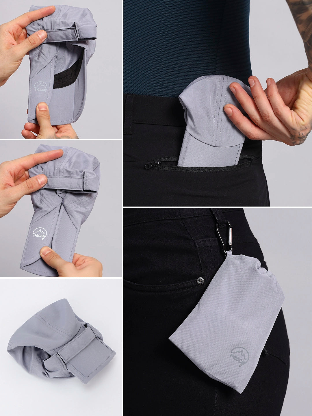 Reccy TrailTuck Cap Light Gray, product detail