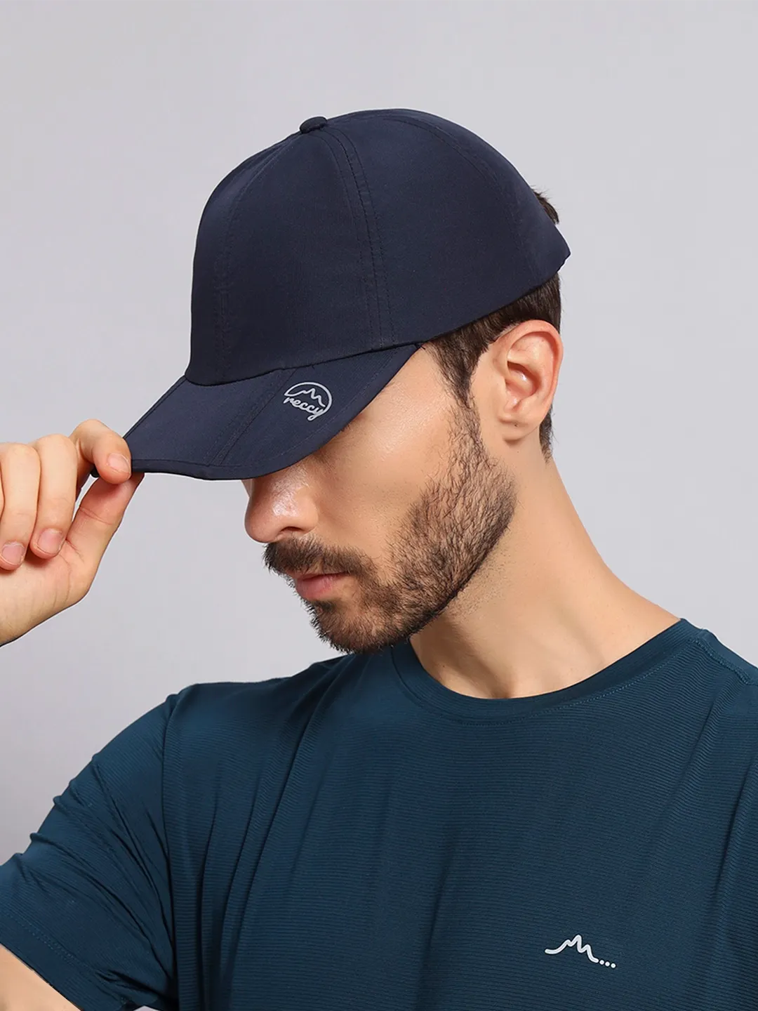 Reccy TrailTuck Cap Navy, side view