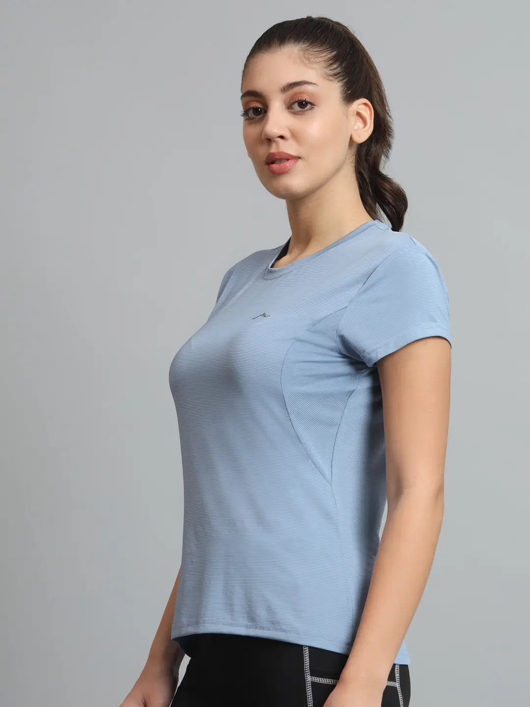 Reccy Womens Ultralight Athletic T-Shirt Dusk Blue 3