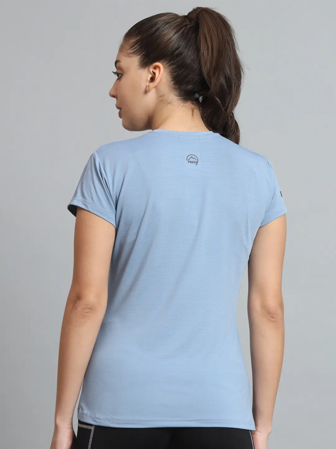 Reccy Womens Ultralight Athletic T-Shirt Dusk Blue 4