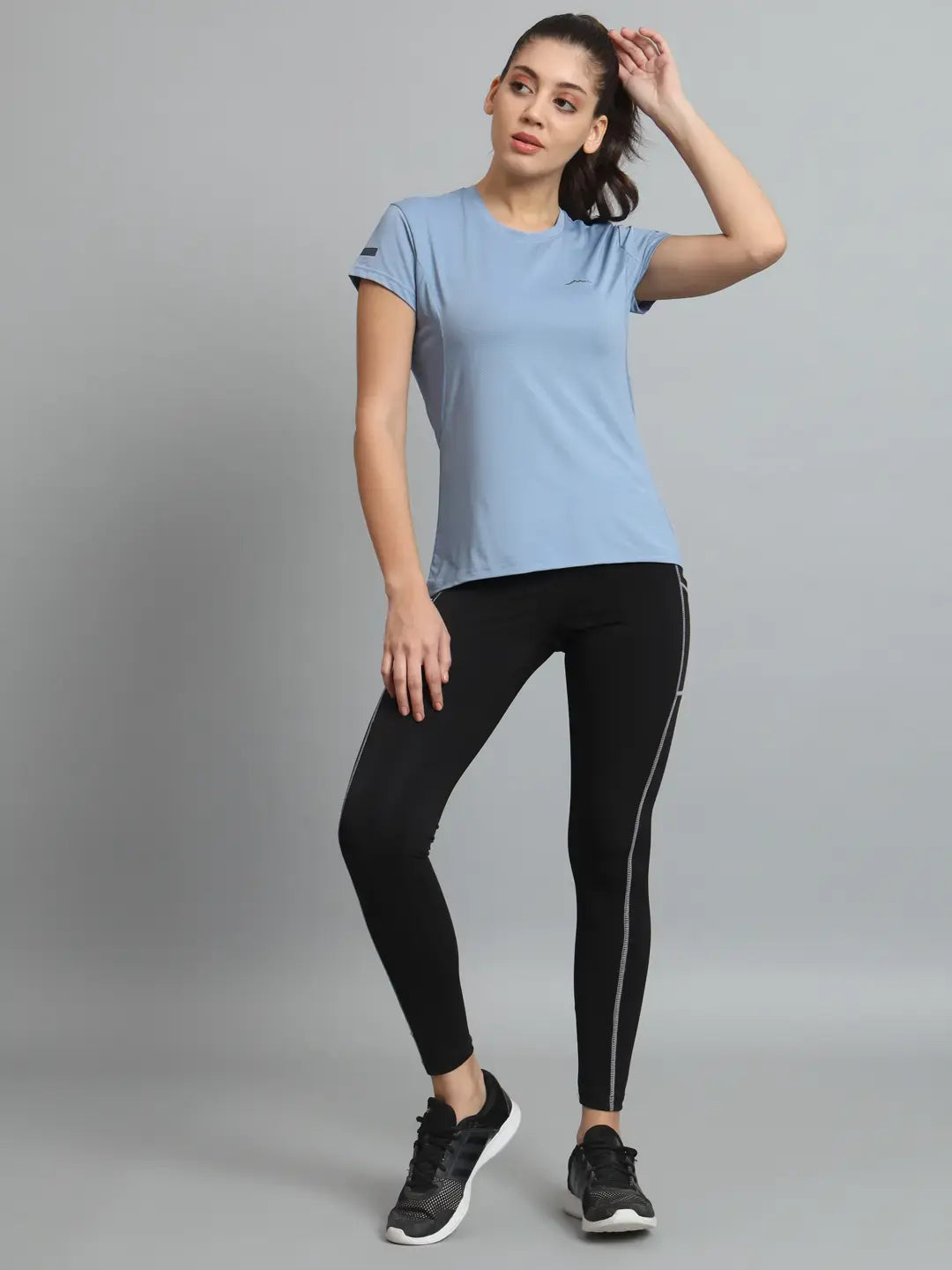 Reccy Womens Ultralight Athletic T-Shirt Dusk Blue 8