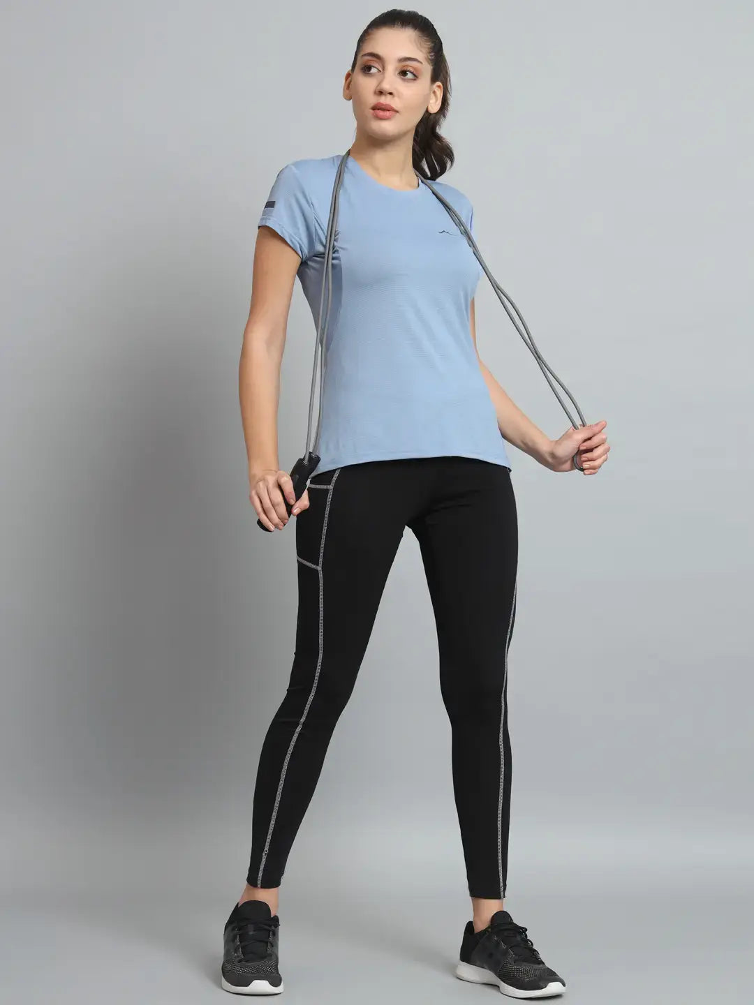 Reccy Womens Ultralight Athletic T-Shirt Dusk Blue 9