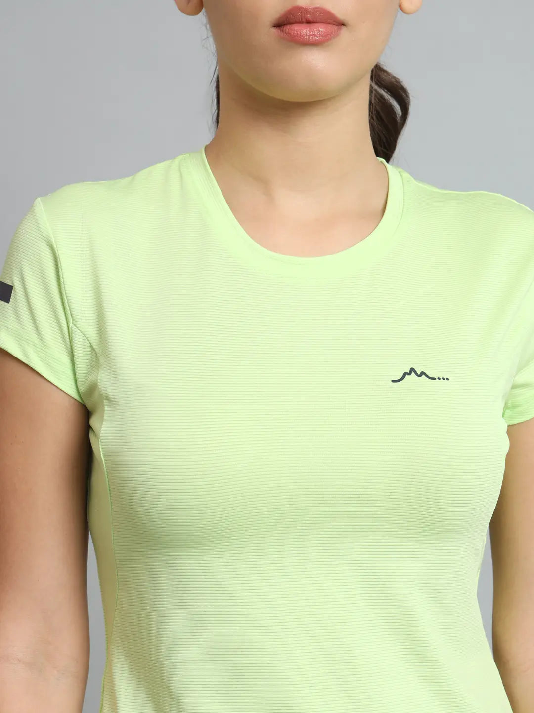 Reccy Womens Ultralight Athletic T-Shirt Lime 6
