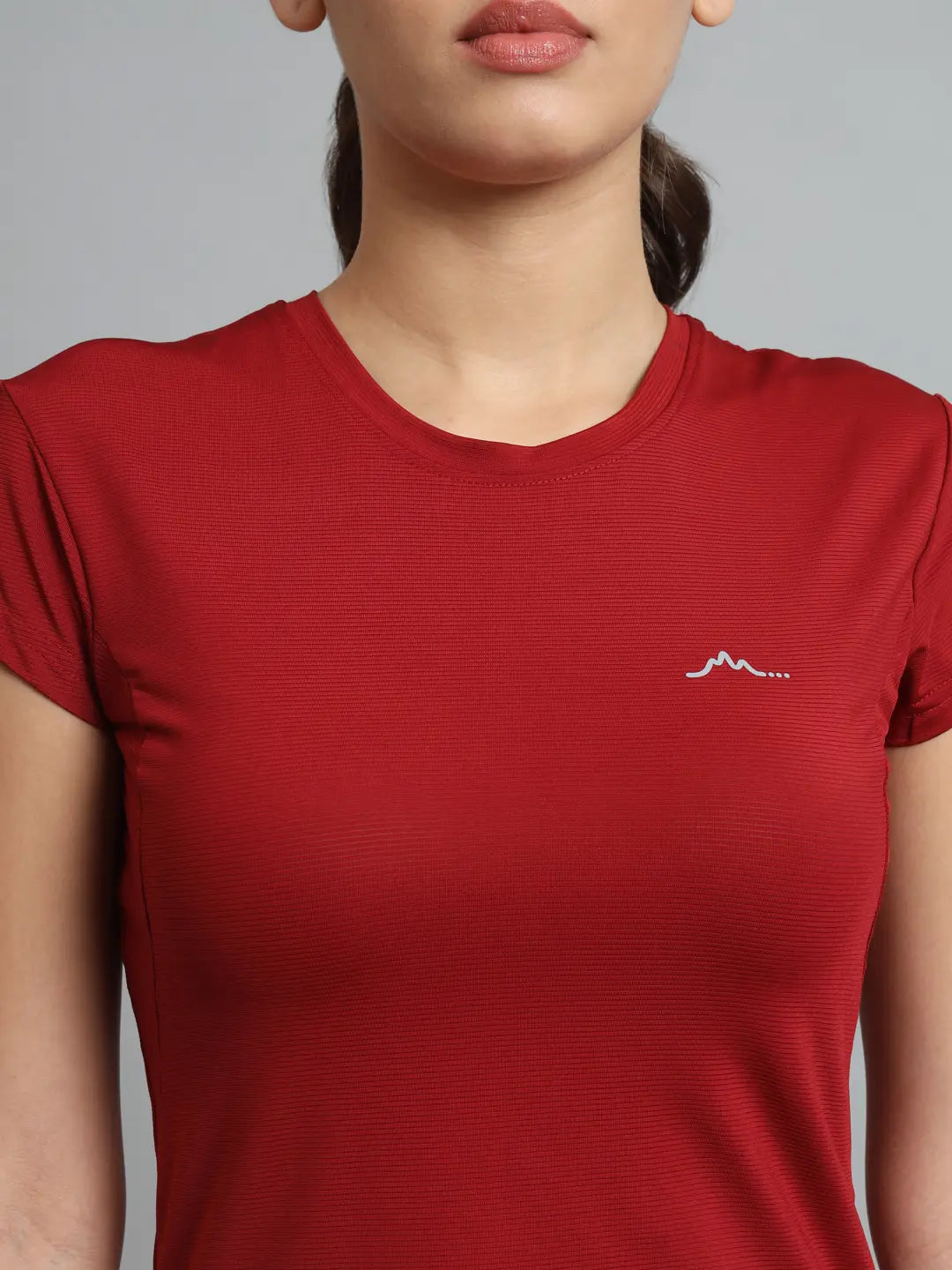 Reccy Womens Ultralight Athletic T-Shirt Rust 6