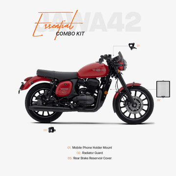 The Essential Combo Kit of 3 Accessories for Jawa 42