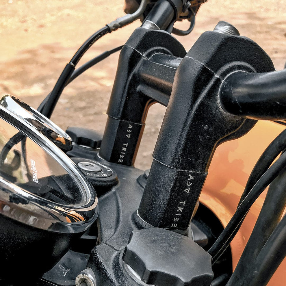 Handlebar Risers for RE Meteor 350 by ADV TRIBE