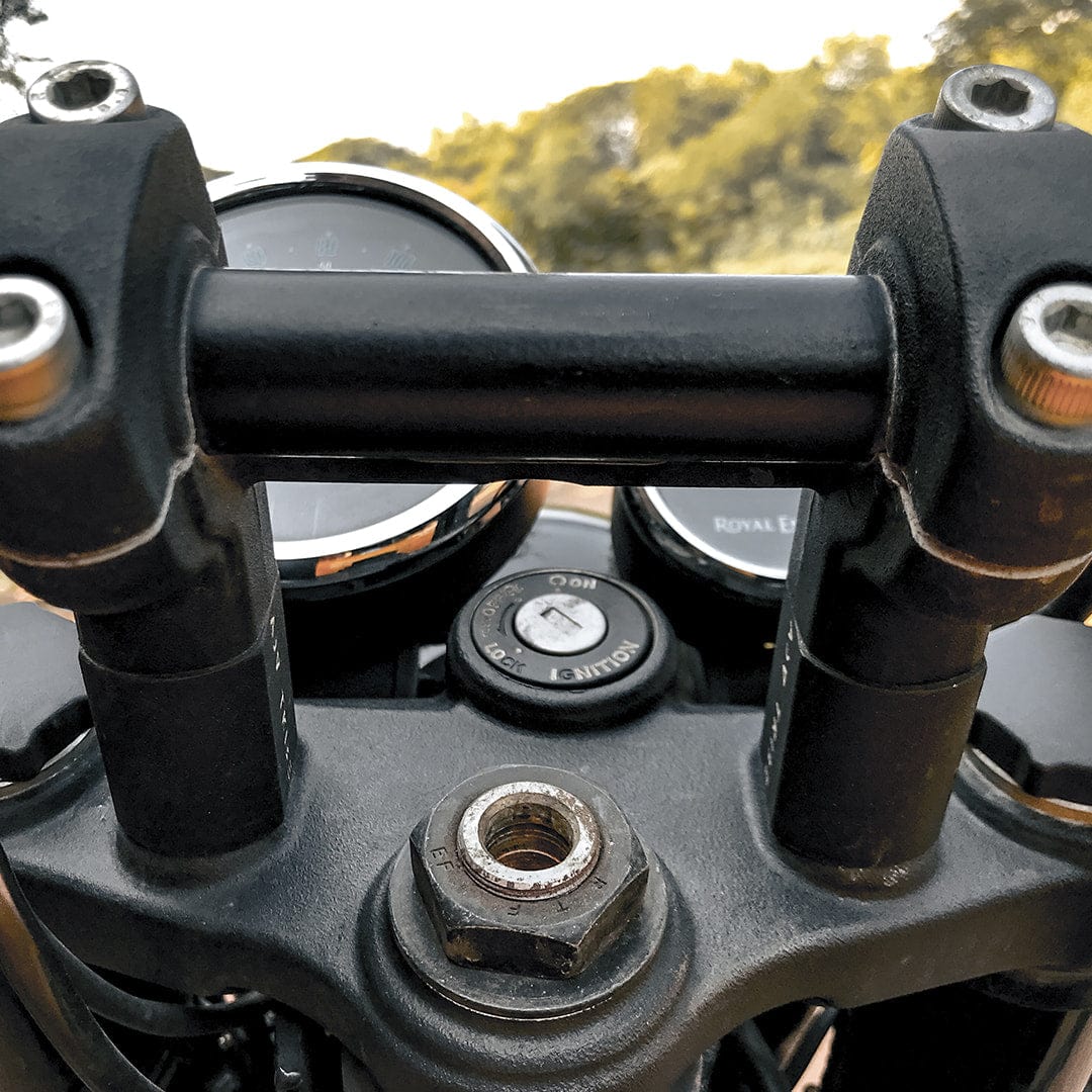 Handlebar Risers for RE Meteor 350 by ADV TRIBE