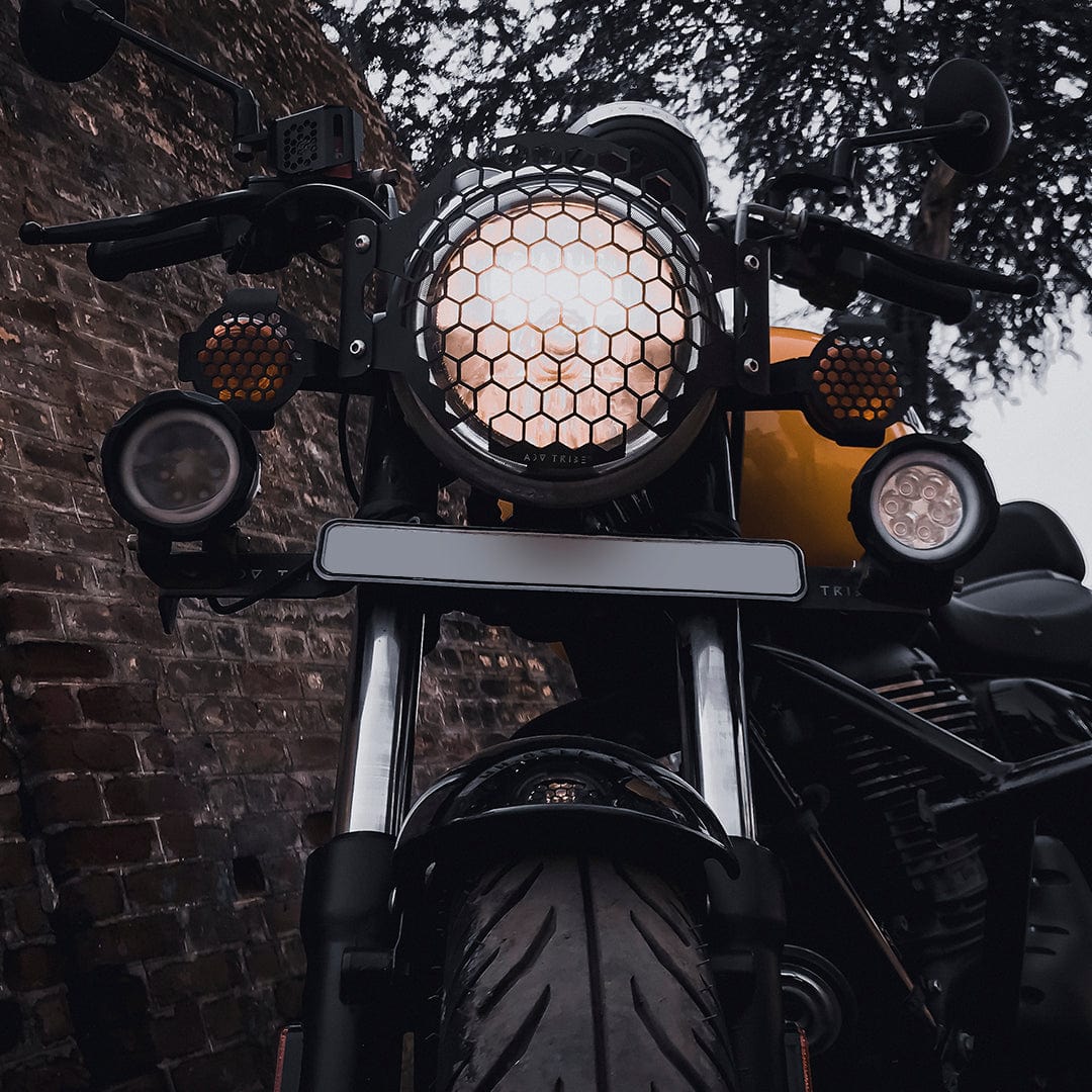 Headlight Grill For RE Meteor 350 By ADV TRIBE headlight-grill-for-re-meteor-350-by-adv-tribe